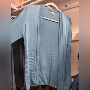 Baby blue cardigan